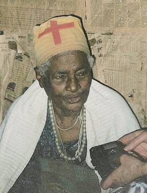 An Ethiopian storyteller, recorded for this collection